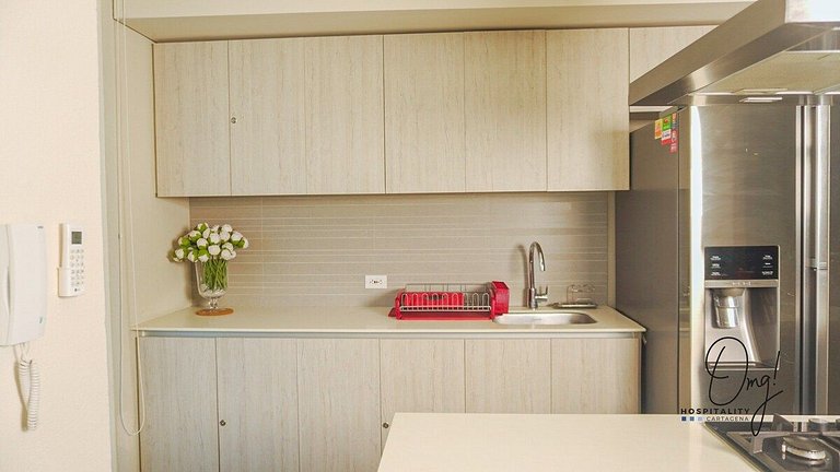 MQ1206 | Lujo, vista y jacuzzi privado 2BD