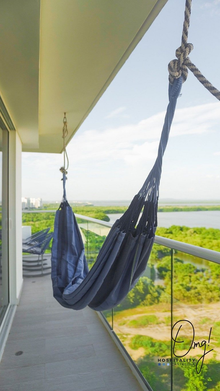 MQ1206 | Lujo, vista y jacuzzi privado 2BD