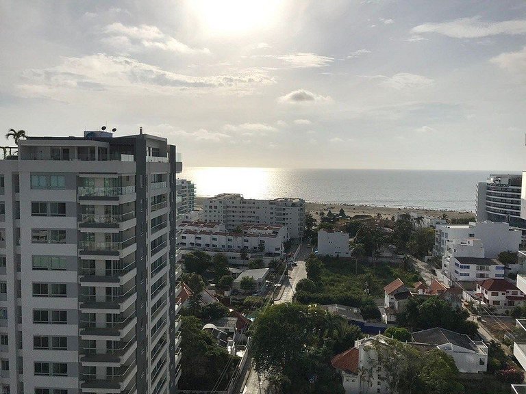 MQ1206 | Lujo, vista y jacuzzi privado 2BD