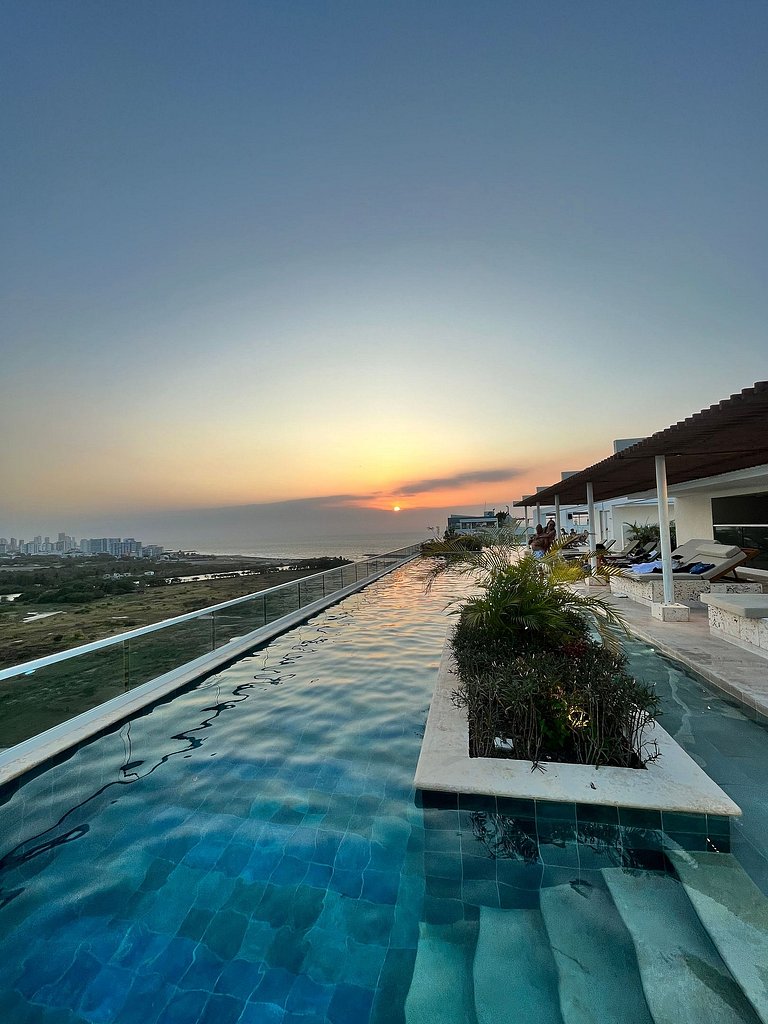 DQ1301 | 2H Jacuzzi privado + piscina infinita