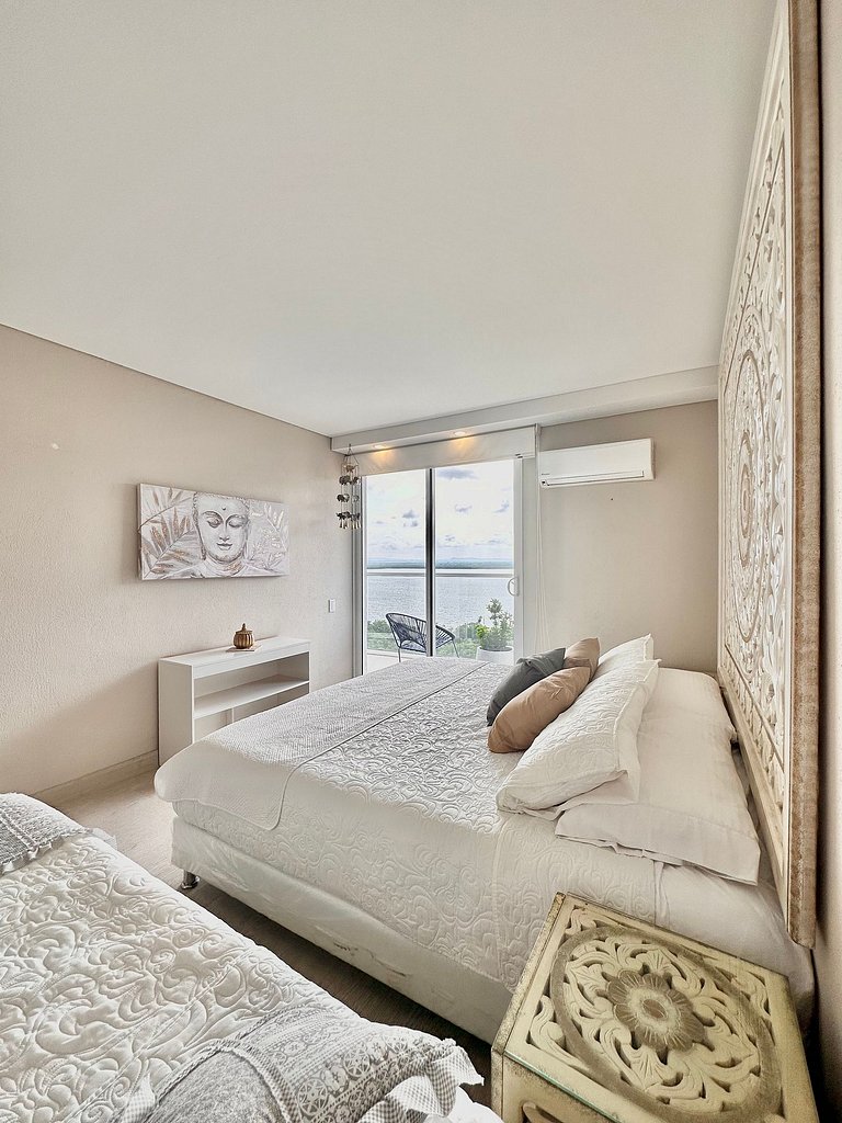 MQ1206 | Lujo, vista y jacuzzi privado 2BD