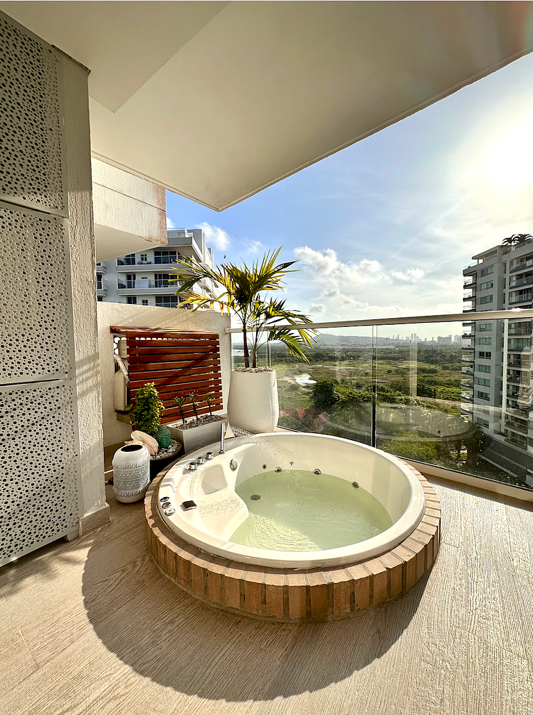 MQ1003 Vista Increible Jacuzzi Priv Cielo MarRelax