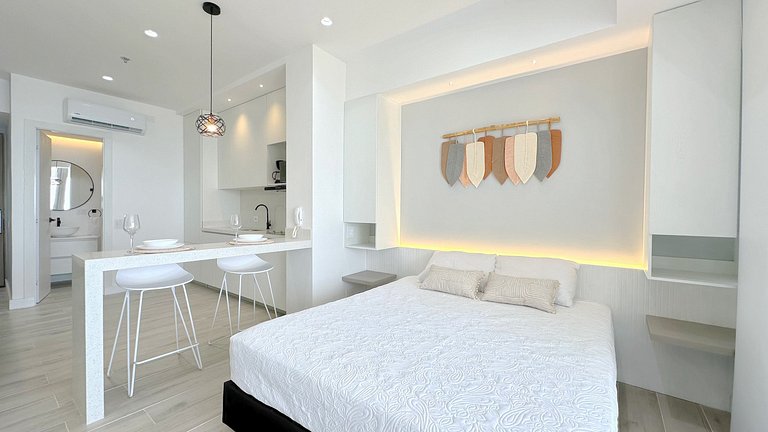 CB821 Exclusiva Suite Con Vista Al Mar en Cartagena Beach