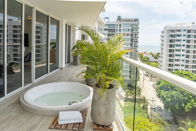 Escapada con jacuzzi privado y vista | DQ1102