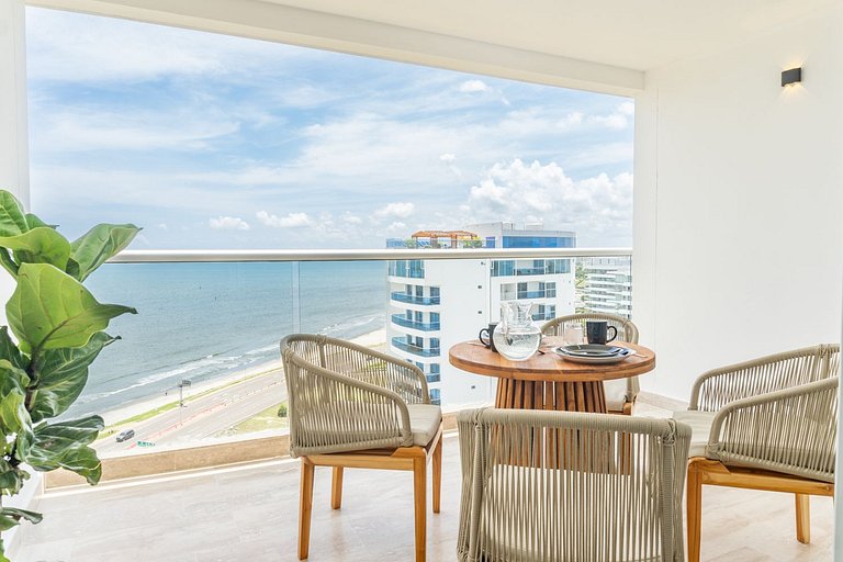 CB1526 | Suite tropical piso 15 frente al mar
