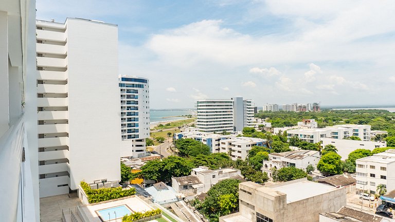 Cómoda Suite con Dos Camas Queen Piscina CB1031