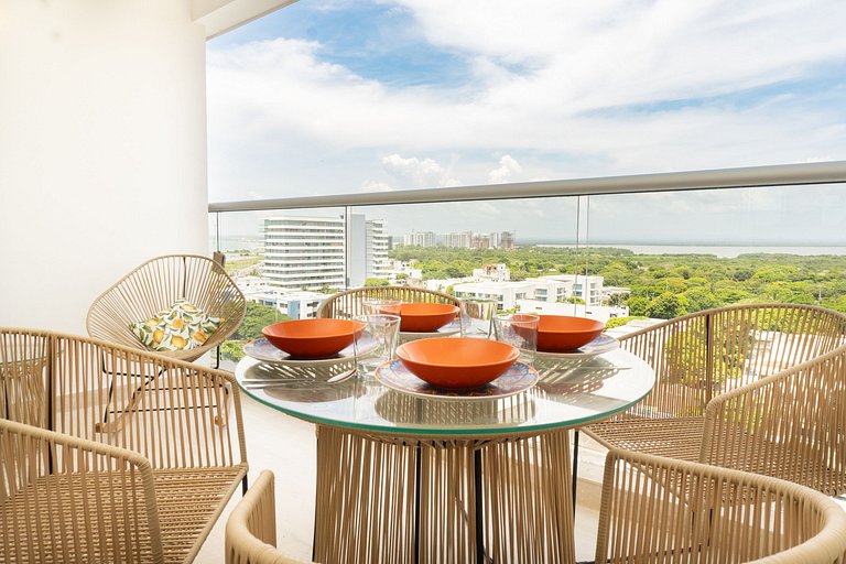 Cómoda Suite con Dos Camas Queen Piscina CB1031