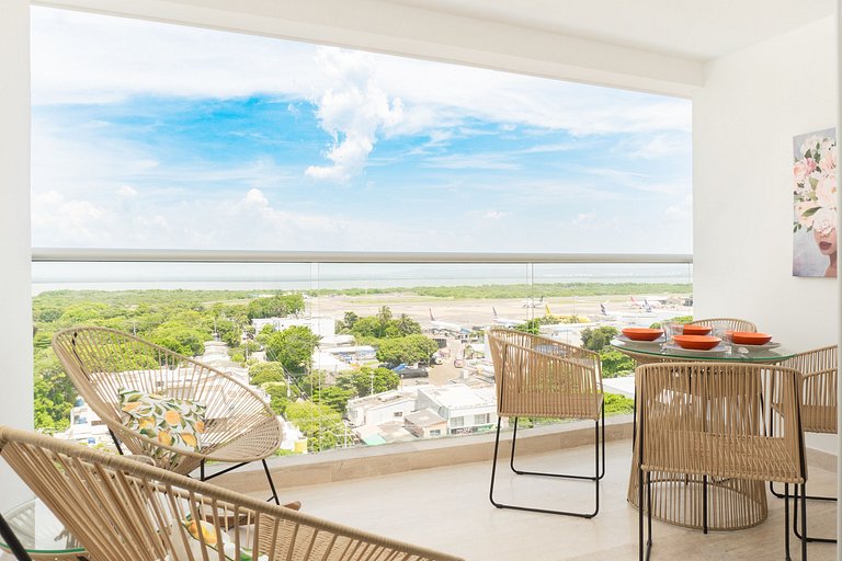 Cómoda Suite con Dos Camas Queen Piscina CB1031