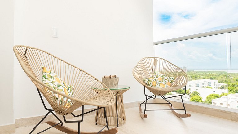 Cómoda Suite con Dos Camas Queen Piscina CB1031