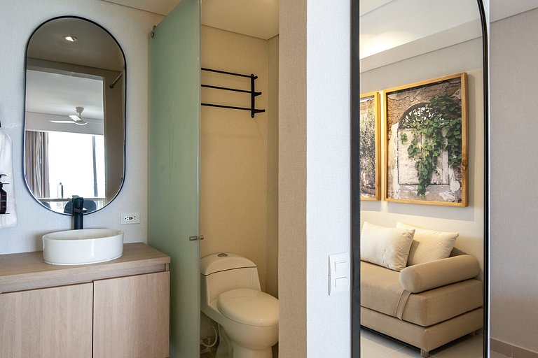 Hermoso moderno y comodo Cartagena Beach CB741