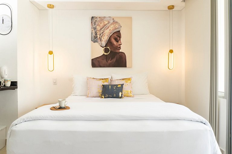 Suite moderna con WiFi rápido, balcón y vista CB1432