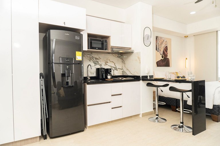 Suite moderna con WiFi rápido, balcón y vista CB1432