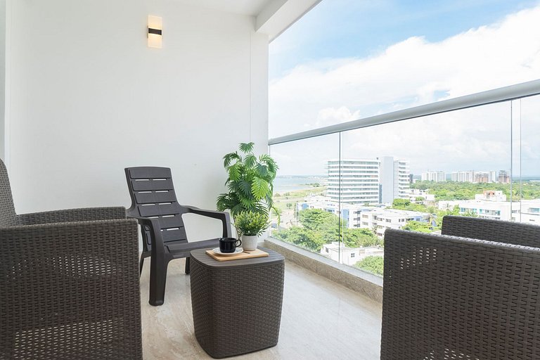 Apartamento ideal para familias y trabajo CB931
