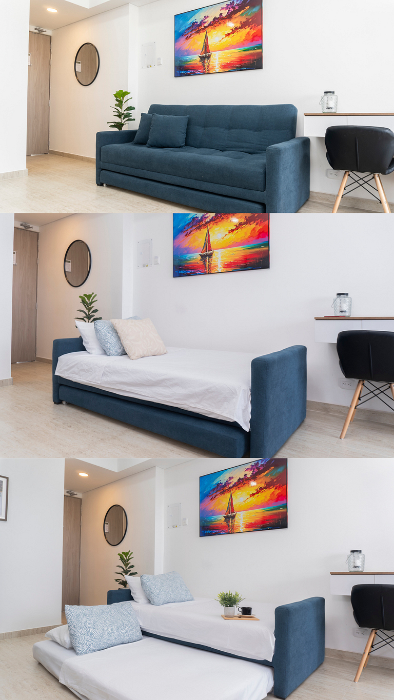 Apartamento ideal para familias y trabajo CB931