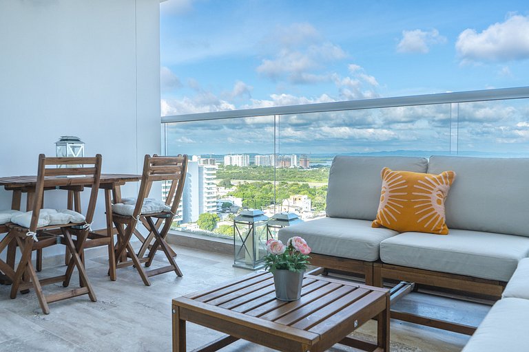 CB1532 Suite Lujosa en Exclusivo Cartagena Beach