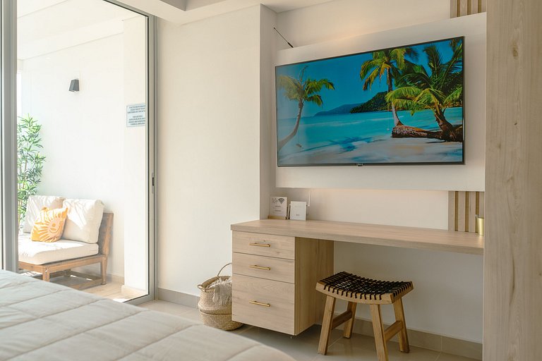 CB1532 Suite Lujosa en Exclusivo Cartagena Beach