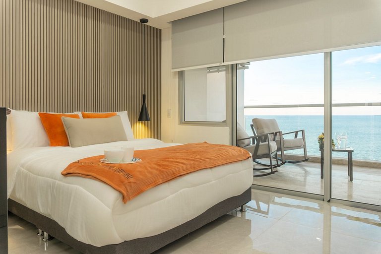 CB1427 | Acogedora suite frente al mar + vista