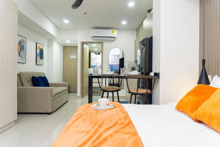 CB1427 | Acogedora suite frente al mar + vista
