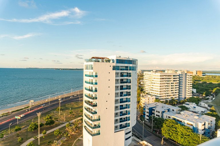 Acogedora suite frente al mar + vista CB1427
