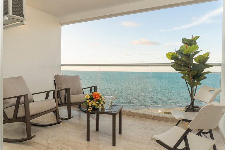 CB1427 | Acogedora suite frente al mar + vista