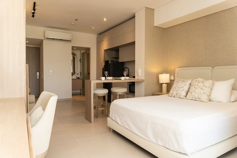 Vista increíble + balcón soñado cerca del mar CB942