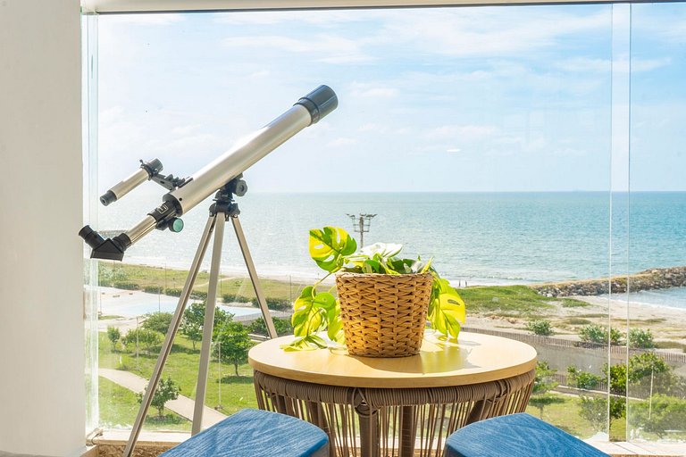 CB715 | Vista al Mar y Atardeceres con Telescopio