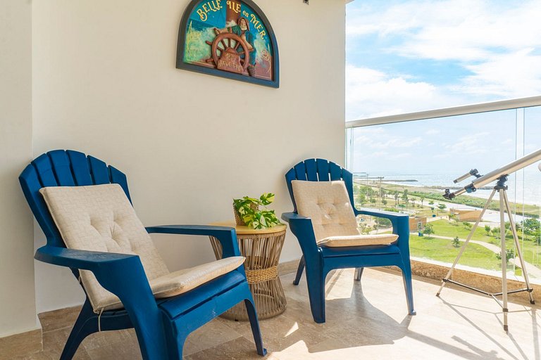 Suite VIP Frente al Mar | Piscinas y Puesta Sol CB715