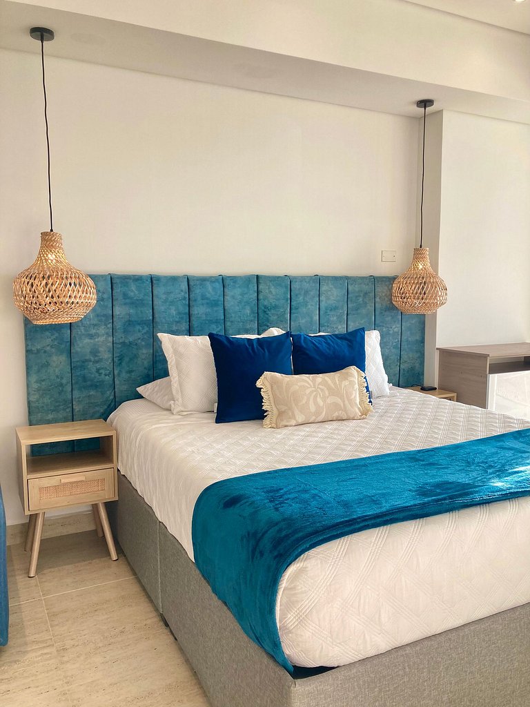 Suite -Relajante Tina Vista al Mar-Atardecer CB803