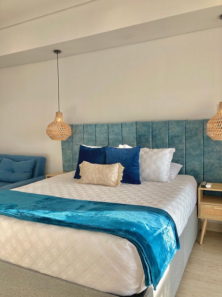 Suite -Relajante Tina Vista al Mar-Atardecer CB803