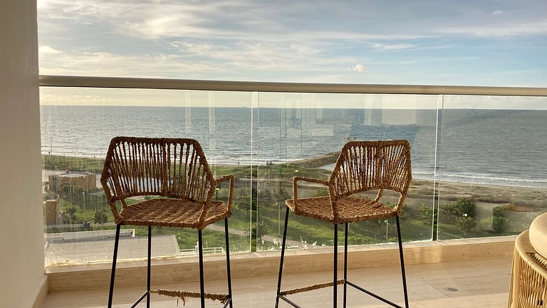 Suite -Relajante Tina Vista al Mar-Atardecer CB803