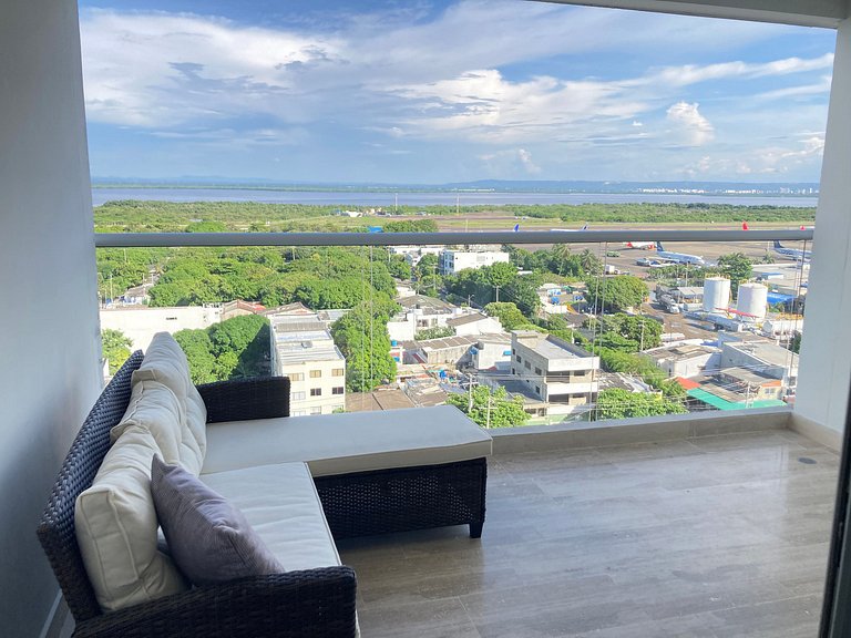 CB1241 | Suite piso 12 con vista mágica Ciudad