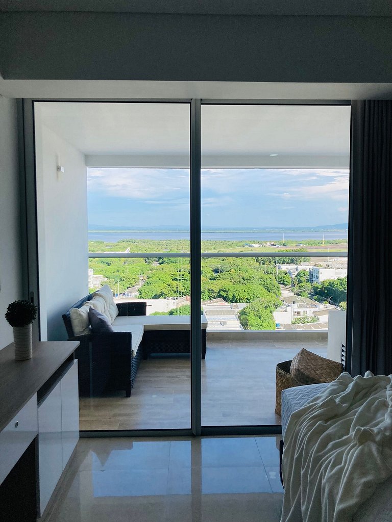 CB1241 | Suite piso 12 con vista mágica Ciudad