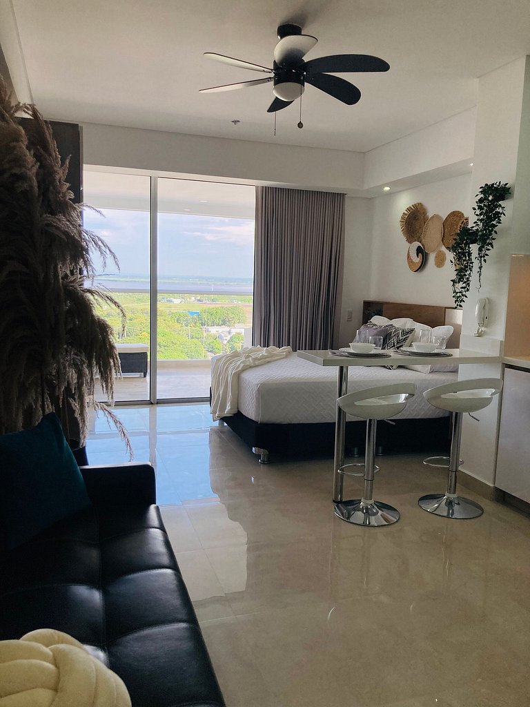 Suite piso 12 con vista mágica Ciudad CB1241