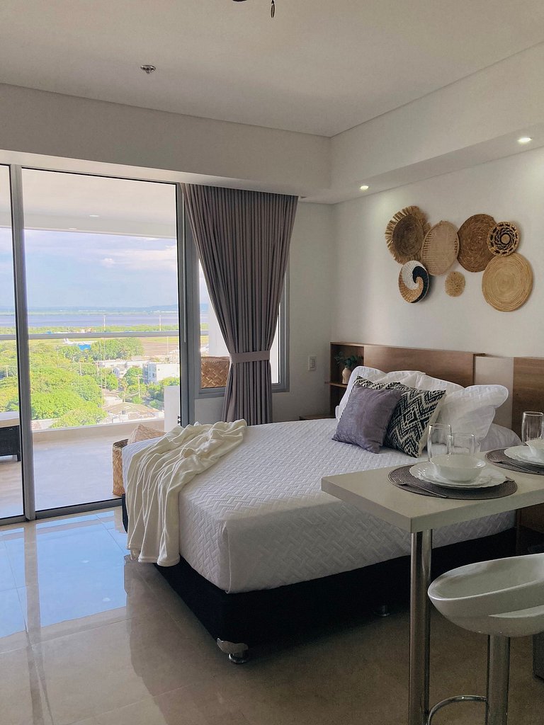 CB1241 | Suite piso 12 con vista mágica Ciudad