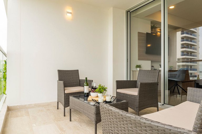 Terraza Vista Mar & Diseño Moderno Deluxe CB625