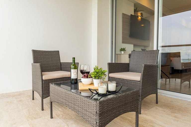 CB625 | Terraza Vista Mar & Diseño Moderno Deluxe