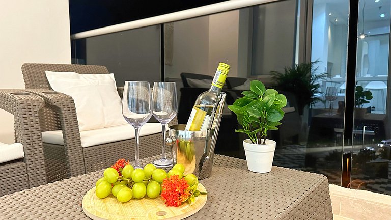 CB821 Exclusiva Suite Con Vista Al Mar en Cartagena Beach