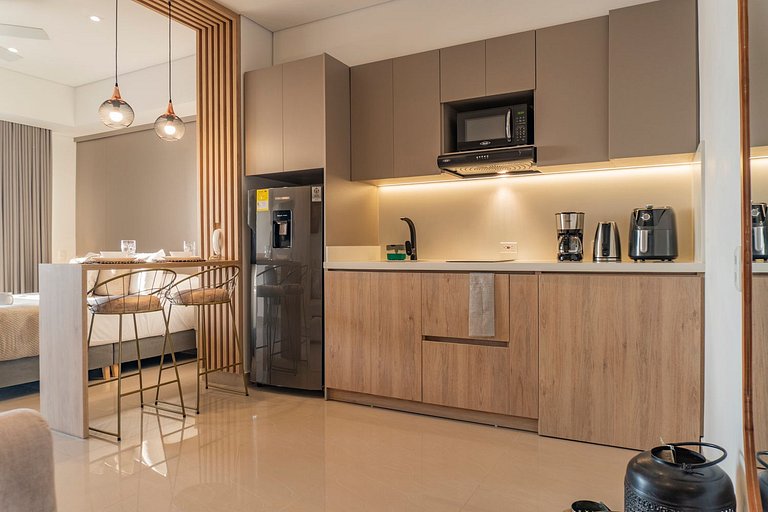 Acogedora Suite Frente al Mar - Aeropuerto CB617