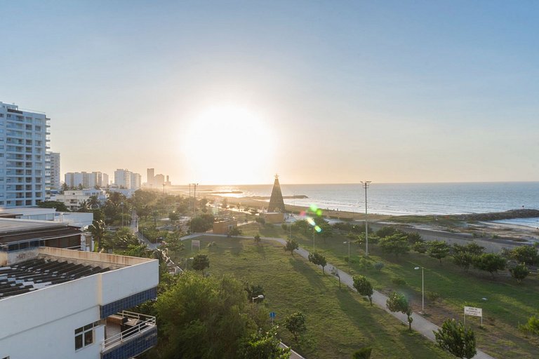 Acogedora Suite Frente al Mar - Aeropuerto CB617
