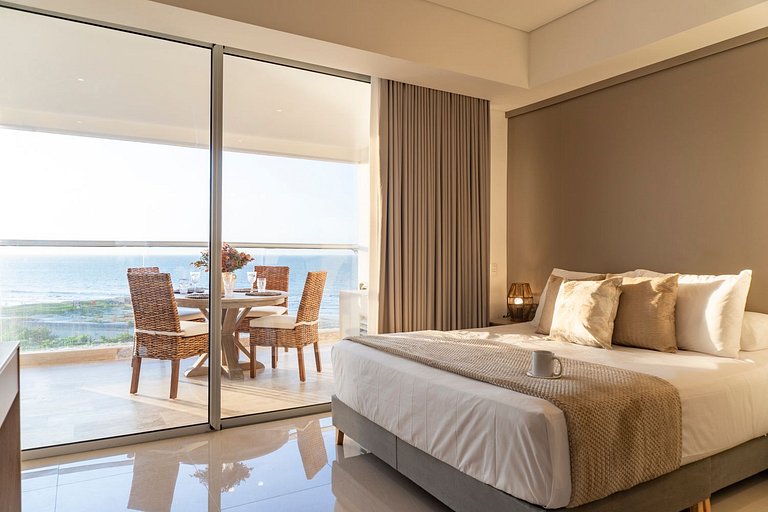 Acogedora Suite Frente al Mar - Aeropuerto CB617