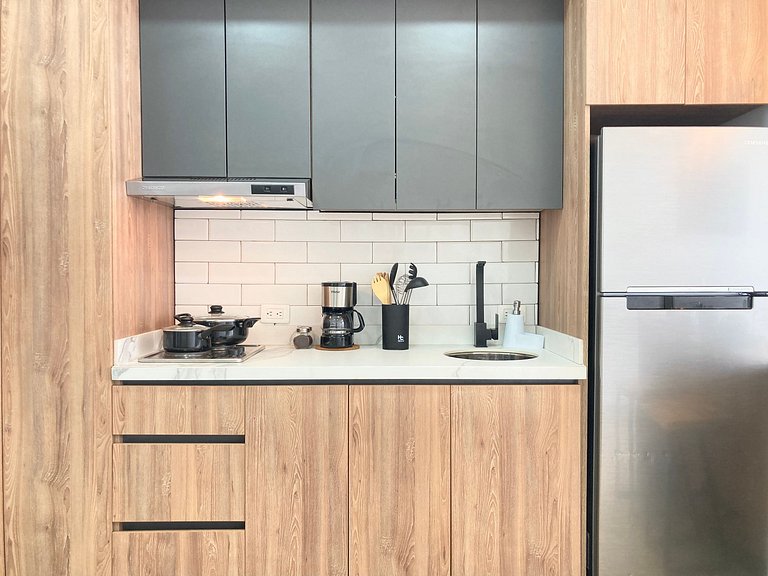 Loft familiar con balcón y piscina CB840