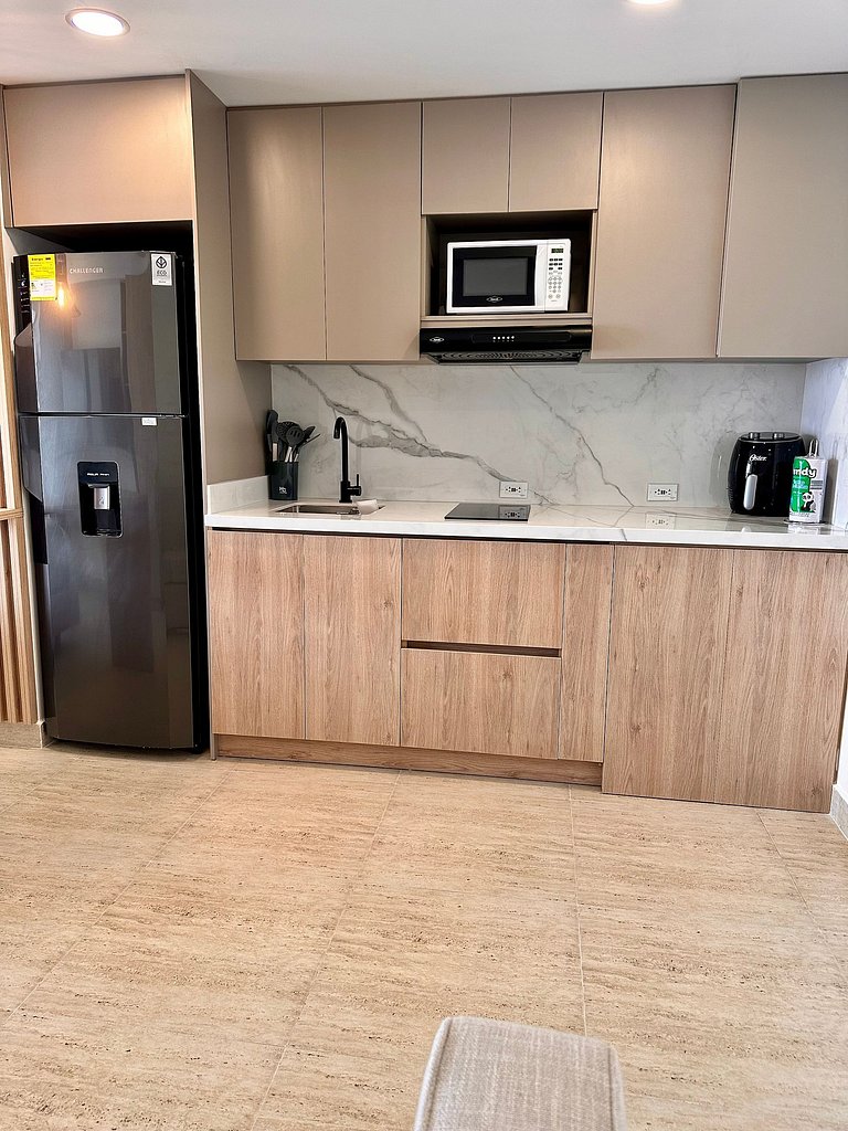 Apartasuite moderna Vista al mar Wifi Piscina