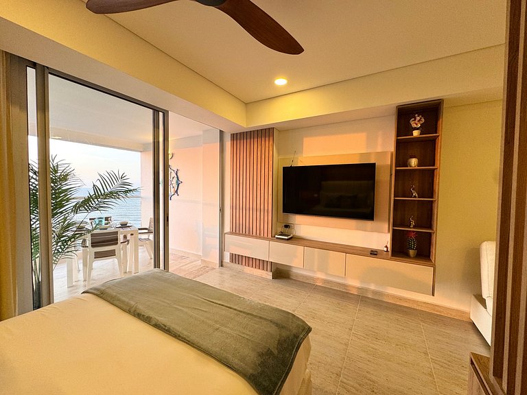 CB1108 Suite Moderna con Vista al Mar Piscina Wifi