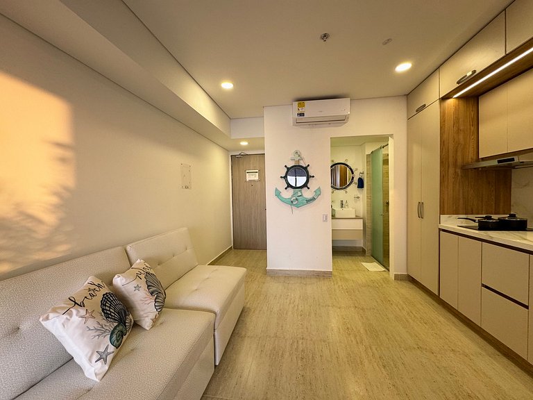 CB1108 Suite Moderna con Vista al Mar Piscina Wifi