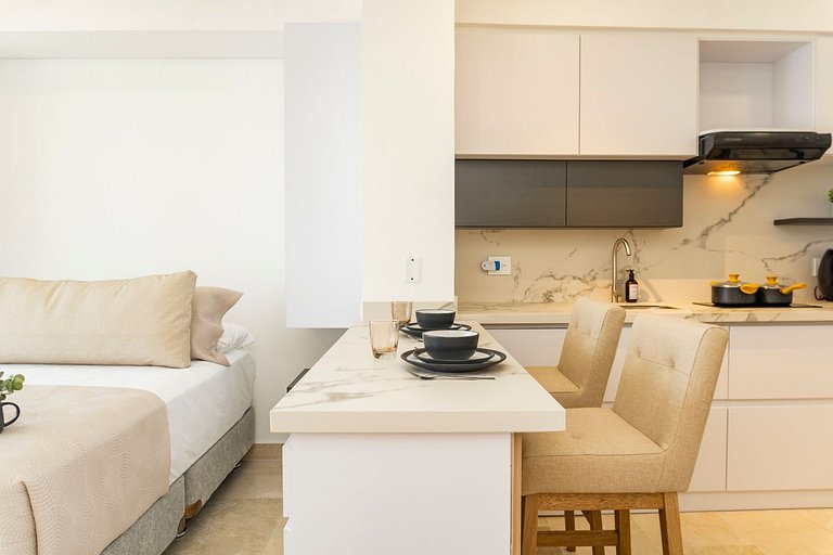 Suite con balcón lounge y vista increíble CB1128