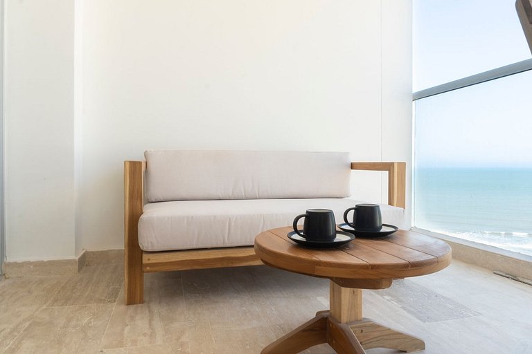 Suite con balcón lounge y vista increíble CB1128