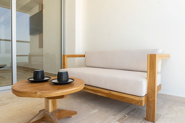 Suite con balcón lounge y vista increíble CB1128