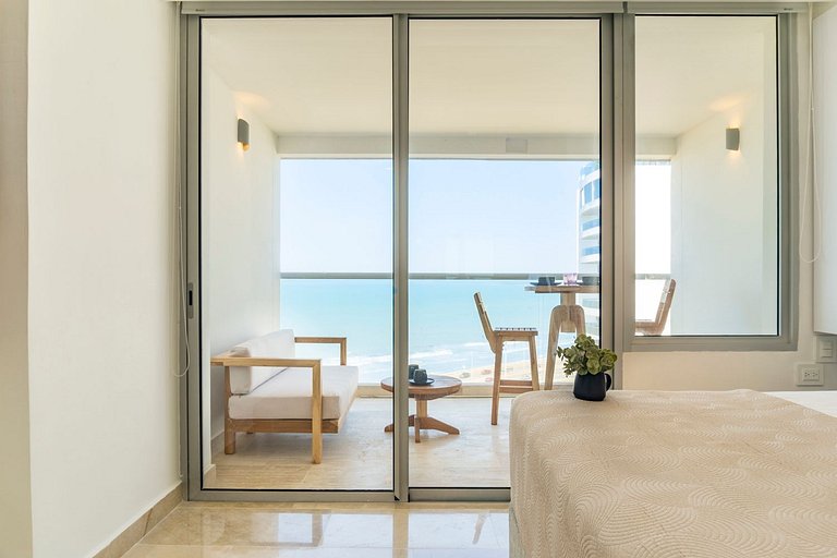 Suite con balcón lounge y vista increíble CB1128