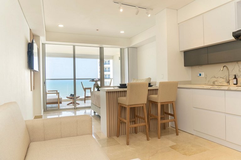 Suite con balcón lounge y vista increíble CB1128