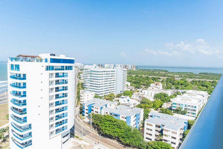 CB1528 Hermosa Suite - Loft Frente al Mar Crespo